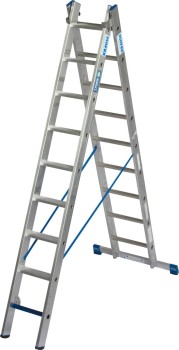 Drabina rozstawno-przystawna +S 2x9 5,15m Krause Stabilo 131638