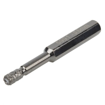 Wiertło diamentowe do płytek 6 mm , z parafiną WOLFCRAFT 5991000