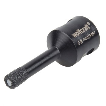 Otwornica diamentowa do płytek 8 mm Ceramic/M14, super szybka WOLFCRAFT 5997000