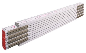 Miara składana 2m 1607 biała STABILA 01134