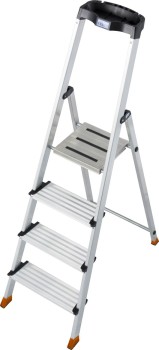Drabina wolnostojąca 2.85m ze stopniami 1x4 Krause Monto Sepuro 127228