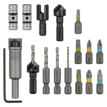FLIPBIT, zestaw uniwersalny All-In-One, WOLFCRAFT 3086000