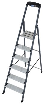Drabina wolnostojąca 3.25m ze stopniami 1x6 Krause Monto Securo 126443