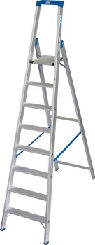 Drabina wolnostojąca 3.9m ze stopniami 1x8 Krause Stabilo Professional 124555