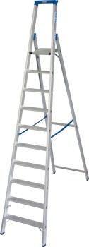 Drabina wolnostojąca 4.35m ze stopniami 1x10 Krause Stabilo Professional 124562