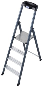 Drabina wolnostojąca 2.85m ze stopniami 1x4 Krause Monto SePro S 124180