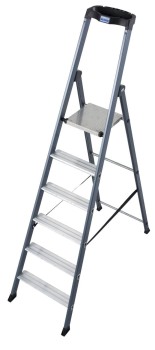 Drabina wolnostojąca 3.3m ze stopniami 1x6 Krause Monto SePro S 124203