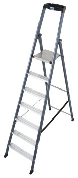 Drabina wolnostojąca 3.5m ze stopniami 1x7 Krause Monto SePro S 124210