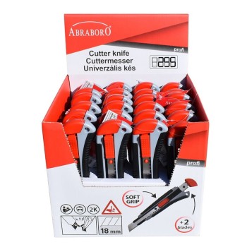 Nóż z ostrzem 18 mm ABRABORO 00000118