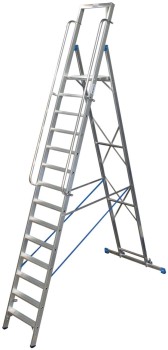 Drabina wolnostojąca 5.3m z dużą platformą Krause Stabilo Professional 127846