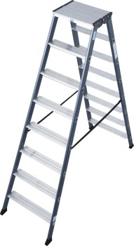 Drabina dwustronna 3.3m ze stopniami 2x8 Krause 125859 Monto SePro D