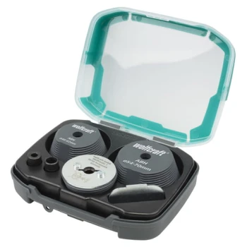 Zestaw 3 adapterów do powiększania otworów, WOLFCRAFT 5953000