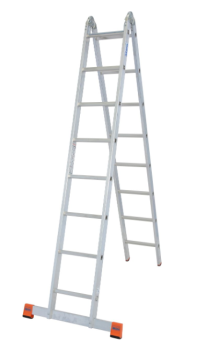 Drabina dwuelementowa przegubowa TRIMATIC 2x8 szczebli. 5.50m KRAUSE 129918