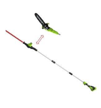 40V pilarka/nożyce do żywopłotu na wysięgniku GD40PSH GREENWORKS GR1303907