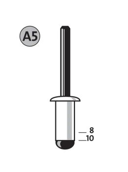 A 5 / 10 X 30 NITY ALUMINIOWE NOVUS 045-0027