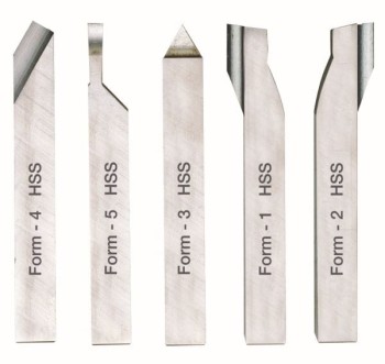 Noże tokarskie do PD 230/E, 250/E 5 szt. PROXXON 24530