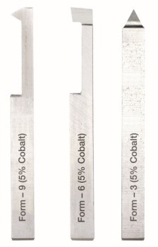 Noże tokarskie do gwintów do tokarek PD 230/E, 250/E 3 szt. PROXXON 24540