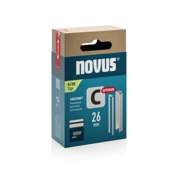 Zszywki typ C 4/26 1000 szt. NOVUS 042-0804
