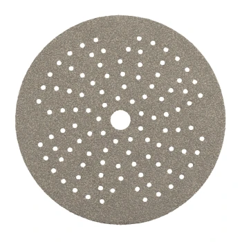 Wielootworowe krążki ścierne gr. 80 do szlifierek mimośrodowych na rzep, fi 125 mm (5 sztuk) WOLFCRAFT 1107000