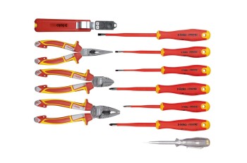 Zestaw 11 narzędzi dla elektryka w etui FELO 41381104