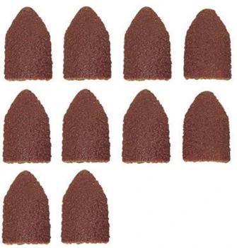 Kapturki szlifierskie 9x13 gr 80, 150 korund + 10 szt. PROXXON 28989