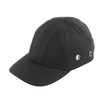 Czapka ochronna z daszkiem - czarna WOLFCRAFT 4969000
