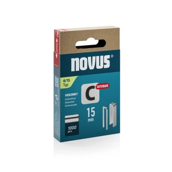 Zszywki typ C 4/15 1000 szt. NOVUS 042-0801