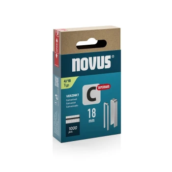 Zszywki typ C 4/18 1000 szt. NOVUS 042-0802