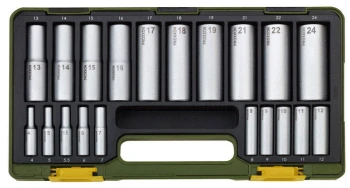 Zestaw specjalny nasadek głębokich 20 części PROXXON 23292