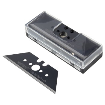Ostrza trapezowe PRO SHARP 0,65x0,61 mm czarne, (5 szt.) WOLFCRAFT 4206000