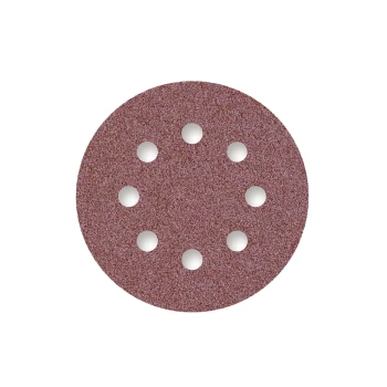 Papier ścierny RED fi 125 K60 8 otworów do szlifierek 50 szt/opak. MENZER MR231021060