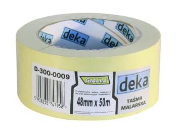 TAŚMA MALARSKA GIALLA 19MM*50M DEKA D-300-0005