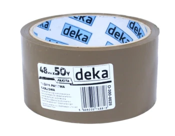 TAŚMA PAKOWA PAKITA BRĄZOWA 48MM*50Y DEKA D-300-0028