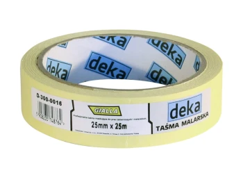TAŚMA MALARSKA GIALLA 38MM*25M DEKA D-300-0018