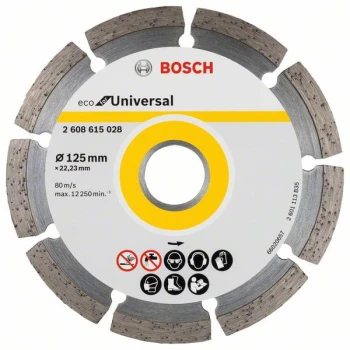 TARCZA DIAMENTOWA BUDOWLANA ECO SEGMENTOWA 125MM BOSCH 2608615028