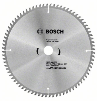 TARCZA PILARSKA ECO ALU 305*3,0/30 80T BOSCH 2608644397