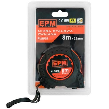 MIARA ZWIJANA RUBBER 8M*25MM EPM E-400-0242