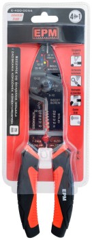 SZCZYPCE ZACISKANIA KONEKTORÓW 4W1 215MM INDUSTRIAL GRADE EPM E-400-0056