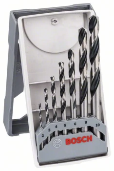 ZESTAW WIERTEŁ 7 SZT. POINTTEQ DO METALU 2,3,4,5,6,8,10MM BOSCH 2608577347