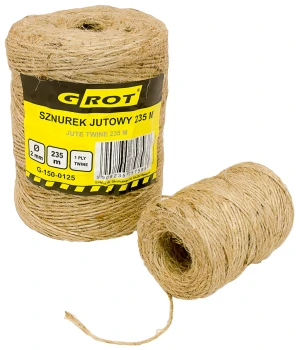SZNUREK JUTOWY 2MM 235MB GROT G-150-0125