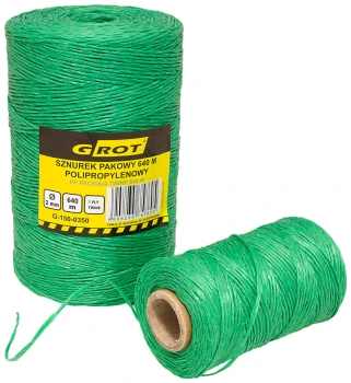 SZNUREK POLIPROPYLENOWY PAKOWY 2MM 640MB GROT G-150-0350