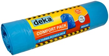 WORKI COMFORT PACK MOCNE NIEBIESKIE Z TAŚMĄ 60L A15 DEKA D-300-0105