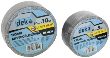 TAŚMA ANTYPOŚLIZGOWA ANTI SLIP BLACK 50MM*10M CZARNA DEKA D-300-0056