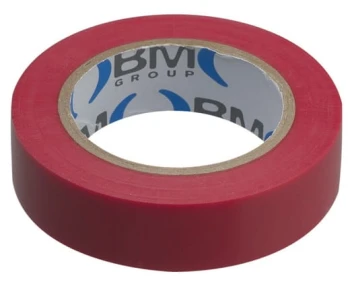TAŚMA ELEKTROIZOLACYJNA 25M*19MM CZERWONA BM GROUP ESB1925RO
