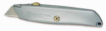 NÓŻ METALOWY 99E, OSTRZE CHOWANE, 3 OSTRZA ZAPASOWE [K] STANLEY S/10-099-2