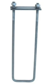 KOTWA U M12L-350MM Z BLACHĄ+2 NAKRĘTKI UN LBKU12*350