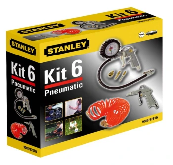 ZESTAW AKCESORI PNEUMATYCZNY 6SZT. STANLEY N/5717STN