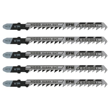 BRZESZCZOT DO WYRZYNARKI 100MM 6TPI DREWNO T101D 5 SZTUK EPM E-540-0021