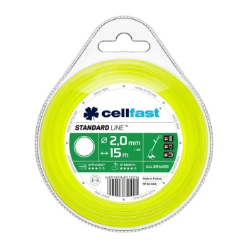 ŻYŁKA DO WYKASZARKI OKRĄGŁA 2.0MM 15M CELL-FAST C 35-003
