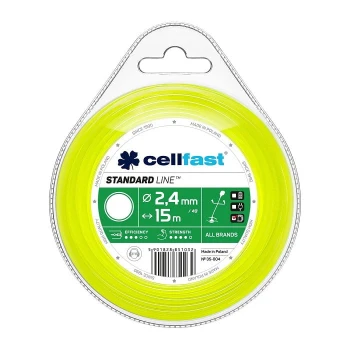 ŻYŁKA DO WYKASZARKI OKRĄGŁA 2.4MM 15M CELL-FAST C 35-004